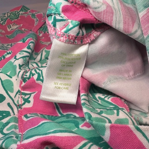 Lilly Pulitzer Callahan Shorts Scorpion Bowl‎ Size 6 - Picture 7 of 8